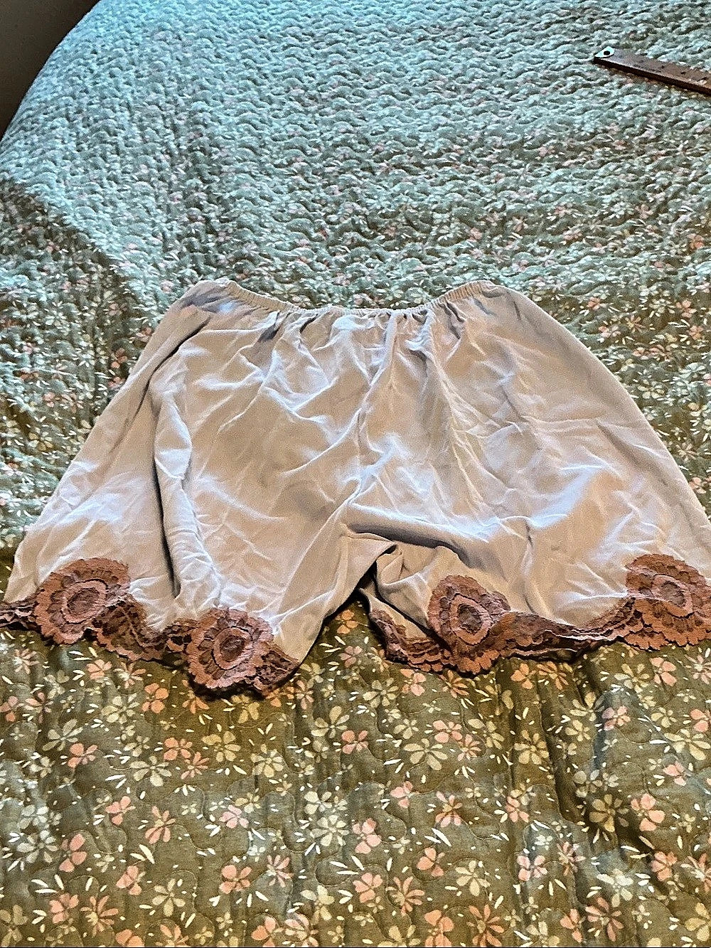 Sweet 1960’s Vintage Granny Panties Bundle of 3 Nylon Lace Trim Panties 7 Like N
